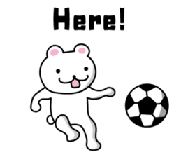 Bears soccer sticker #2542714