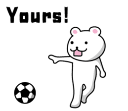 Bears soccer sticker #2542719
