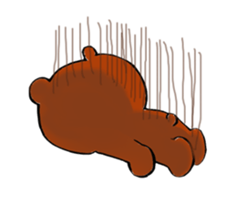 Bear full of love,Kumasuke sticker #2542782