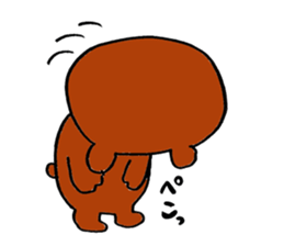 Bear full of love,Kumasuke sticker #2542800