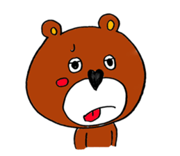 Bear full of love,Kumasuke sticker #2542801