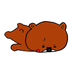 Bear full of love,Kumasuke sticker #2542802