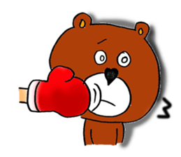 Bear full of love,Kumasuke sticker #2542808