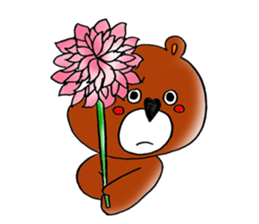 Bear full of love,Kumasuke sticker #2542810