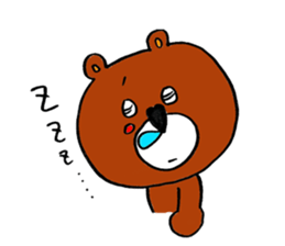 Bear full of love,Kumasuke sticker #2542815