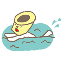 Every day of a fishcake tube sticker #2543225