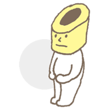 Every day of a fishcake tube sticker #2543226