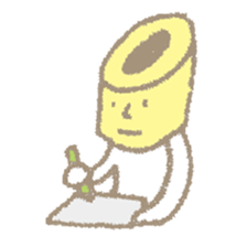 Every day of a fishcake tube sticker #2543237