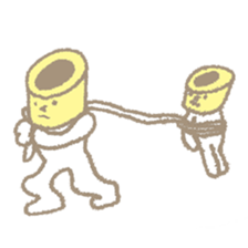 Every day of a fishcake tube sticker #2543252