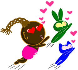 happiness children&walnut planet's baby sticker #2543465