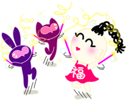 happiness children&walnut planet's baby sticker #2543470