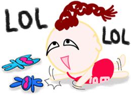 happiness children&walnut planet's baby sticker #2543488