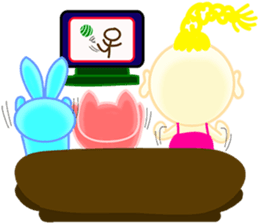 happiness children&walnut planet's baby sticker #2543492