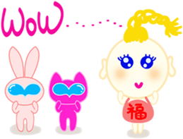 happiness children&walnut planet's baby sticker #2543499