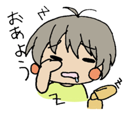 Friends Mok-chan and I sticker #2543621