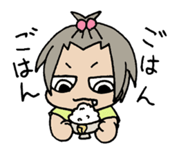 Friends Mok-chan and I sticker #2543627