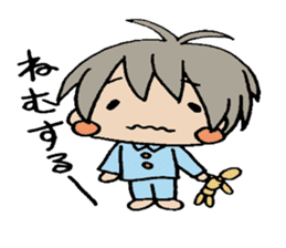 Friends Mok-chan and I sticker #2543629