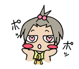 Friends Mok-chan and I sticker #2543642