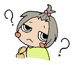 Friends Mok-chan and I sticker #2543650