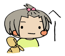 Friends Mok-chan and I sticker #2543651