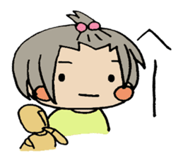 Friends Mok-chan and I sticker #2543651