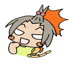 Friends Mok-chan and I sticker #2543653