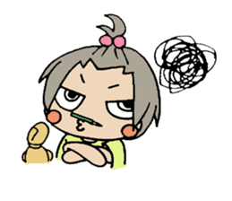 Friends Mok-chan and I sticker #2543656