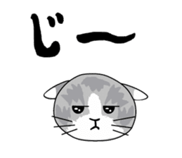 Cute Brow Cat sticker #2543911