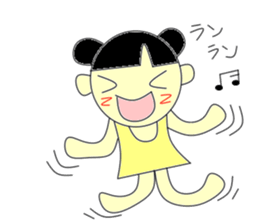 A pretty girl RIN sticker #2544371