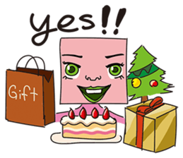 GoGo!! Kokubo-kun Happy Holidays!! sticker #2544679