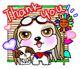 Love love Shih Tzu sticker #2545075