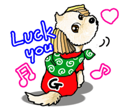 Love love Shih Tzu sticker #2545100