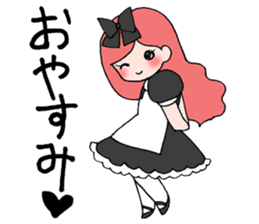 The maid of Alice style. sticker #2545700