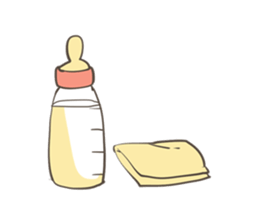 Mom & Baby stamp sticker #2545717