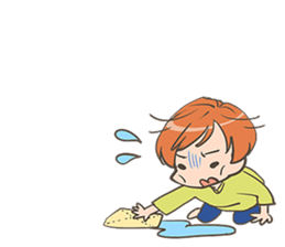 Mom & Baby stamp sticker #2545736