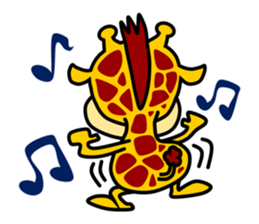 Cute Giraffe sticker #2547218