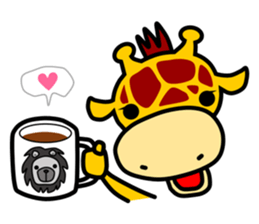 Cute Giraffe sticker #2547220