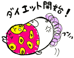 Madame O'tama sticker #2547647