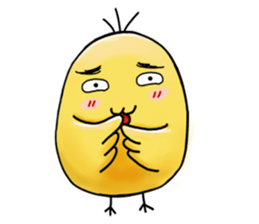 A Chicken's life sticker #2547949