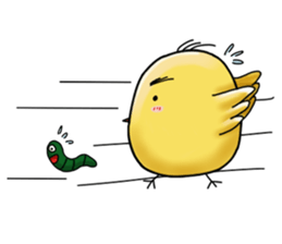 A Chicken's life sticker #2547954