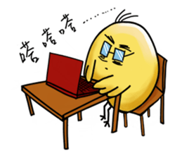 A Chicken's life sticker #2547959