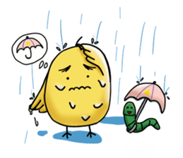 A Chicken's life sticker #2547969