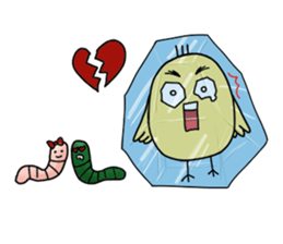 A Chicken's life sticker #2547971