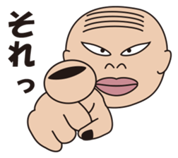 comb-over sticker #2548038