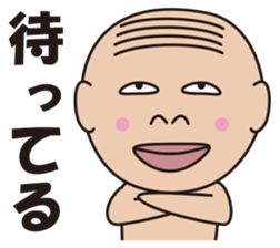 comb-over sticker #2548050