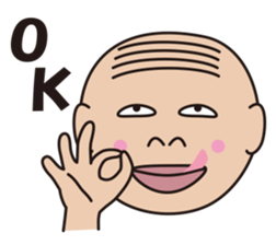 comb-over sticker #2548051