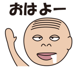 comb-over sticker #2548058