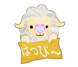 Pretty  kawaii sheep sticker #2548547