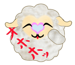 Pretty  kawaii sheep sticker #2548554
