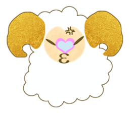 Pretty  kawaii sheep sticker #2548571